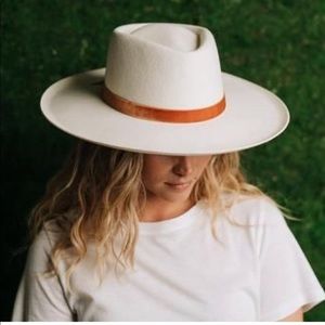 Lack Of Color Val Diamond White Wool Hat